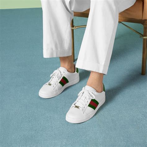 gucci ace shoes jessie yeezy|Gucci ace tennis shoes.